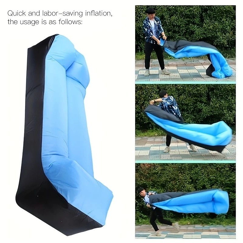 Portable Inflatable Lounge Cha - Outdoor Camping Couch recension och pris