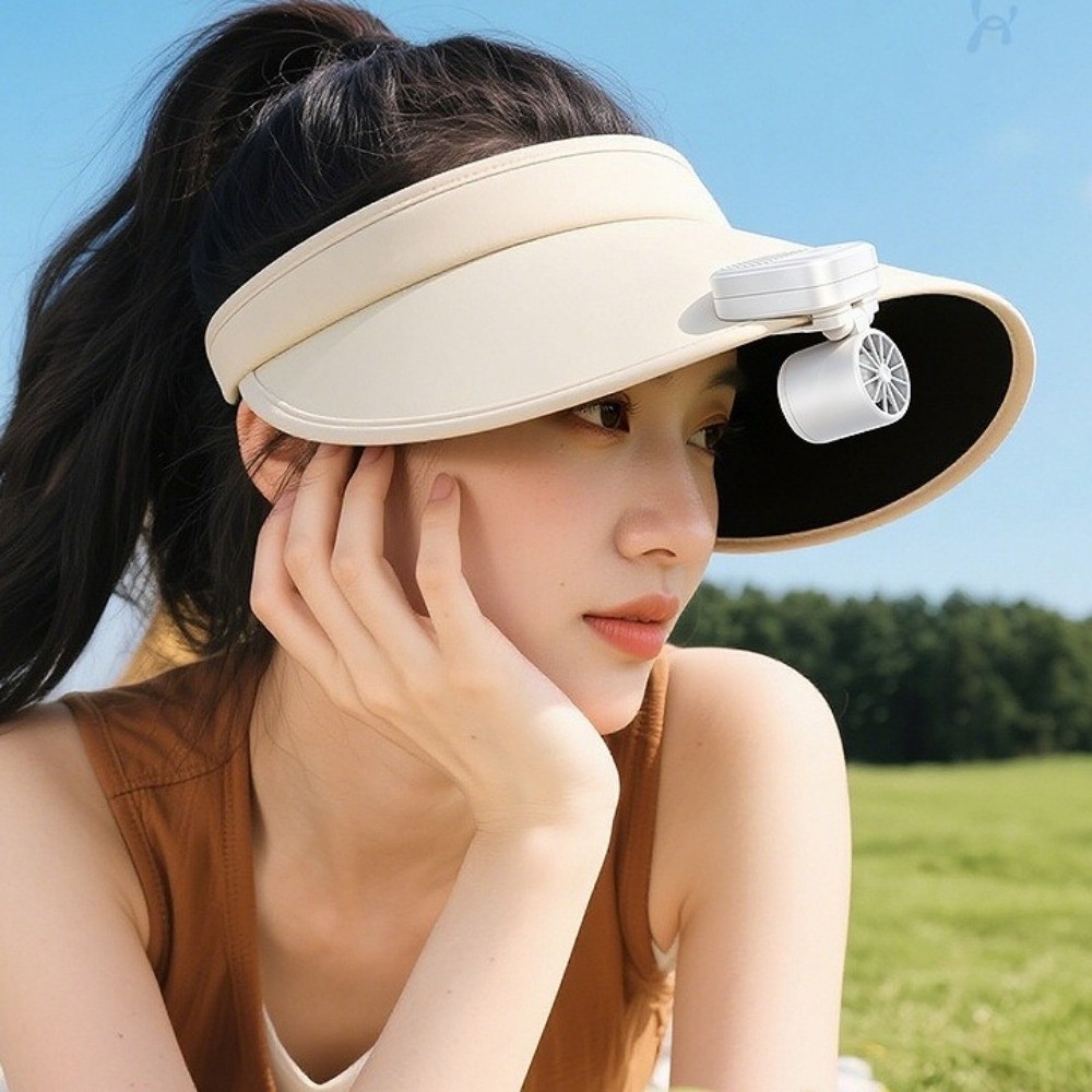 Lightweight Portable Hat Clip  - Outdoor Camping Misting Fan recension och pris