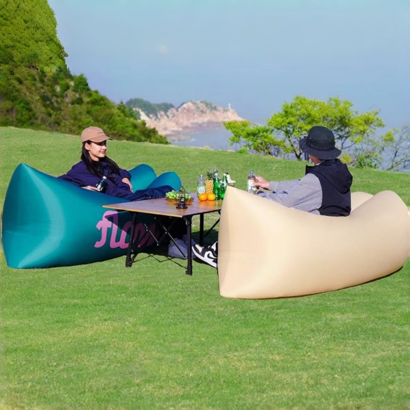 Portable Inflatable Air Sofa L - Outdoor Camping Couch recension och pris