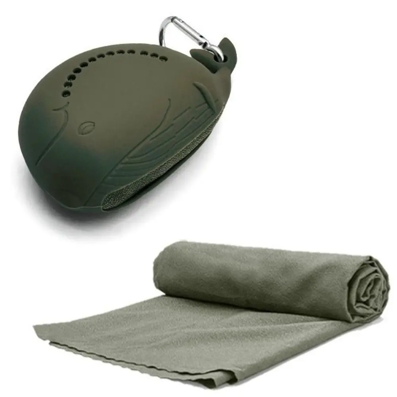 Portable Silicone Case&Lightwe - Camp Towel Microfiber recension och pris