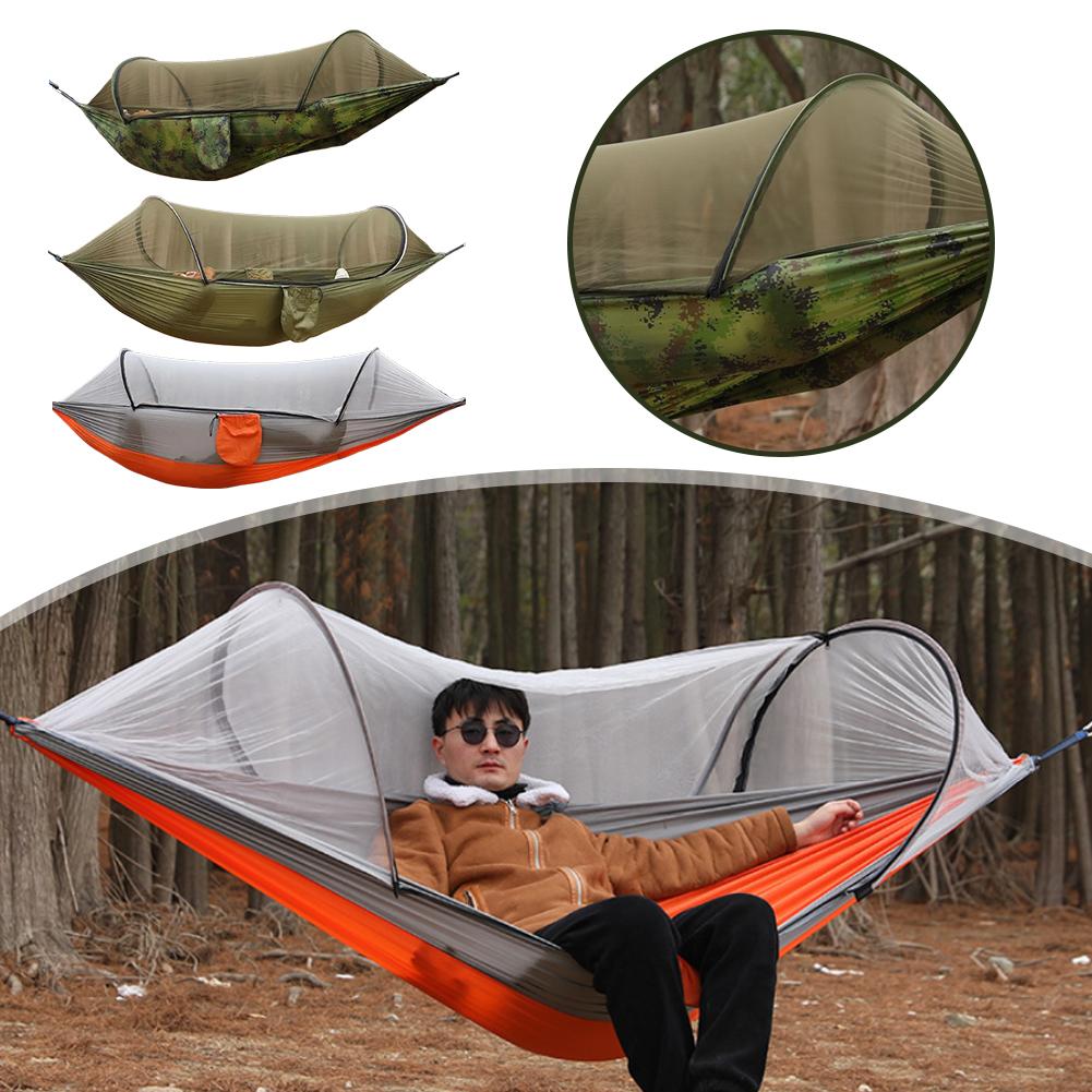 Automatic Quick Set Up Hammock - Outdoor Camping Mosquito Net recension och pris
