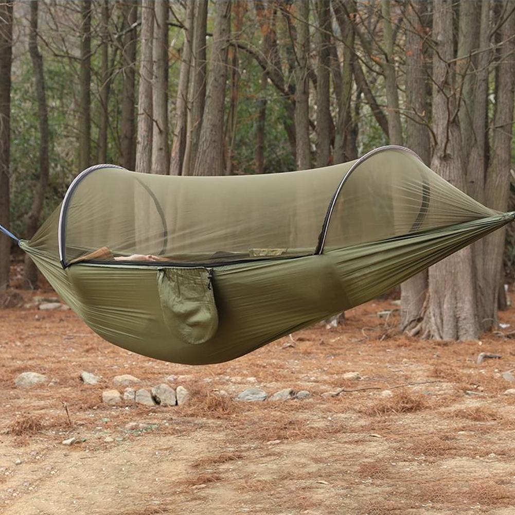 Automatic Quick Set Up Hammock - Outdoor Camping Mosquito Net recension och pris