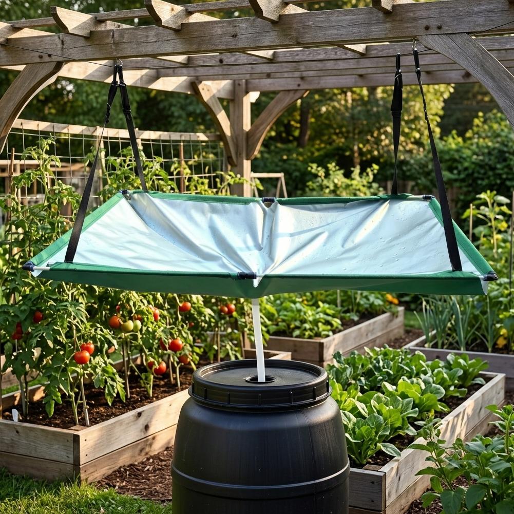 Rain Collector for Garden Wate - Outdoor Camping Water Filter recension och pris