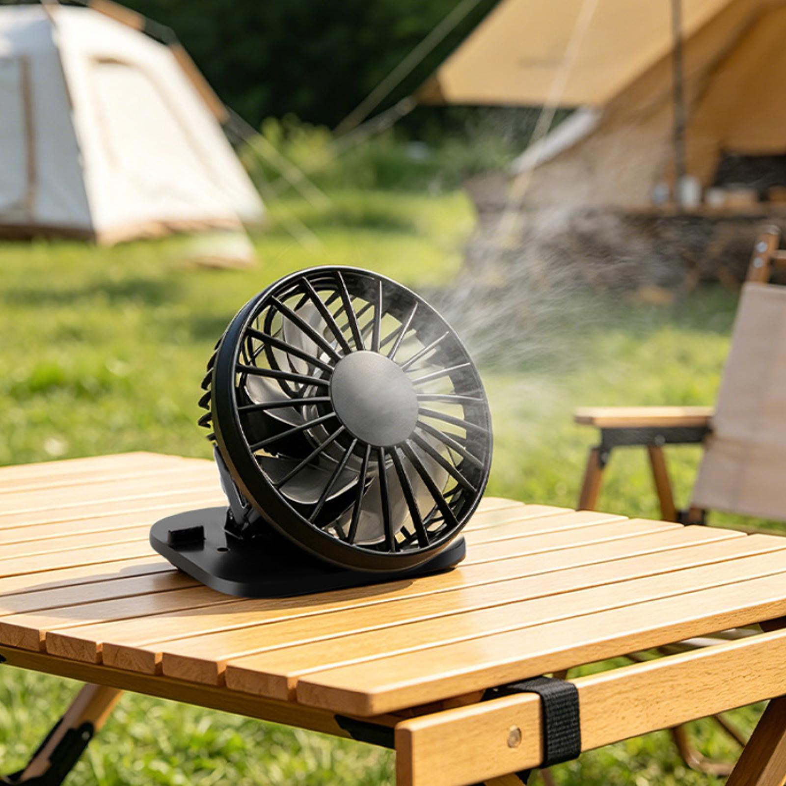 Hat Clip Fan 3 Speeds Hands-fr - Outdoor Camping Misting Fan recension och pris